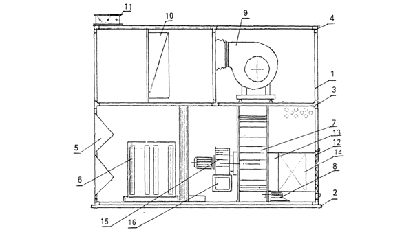 疊式轉(zhuǎn)輪除濕機(jī)